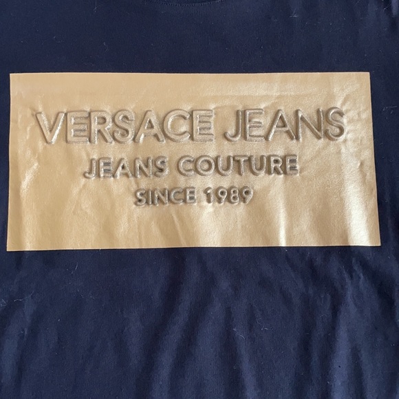 Versace Jeans Gold foil Tee - Picture 2 of 6